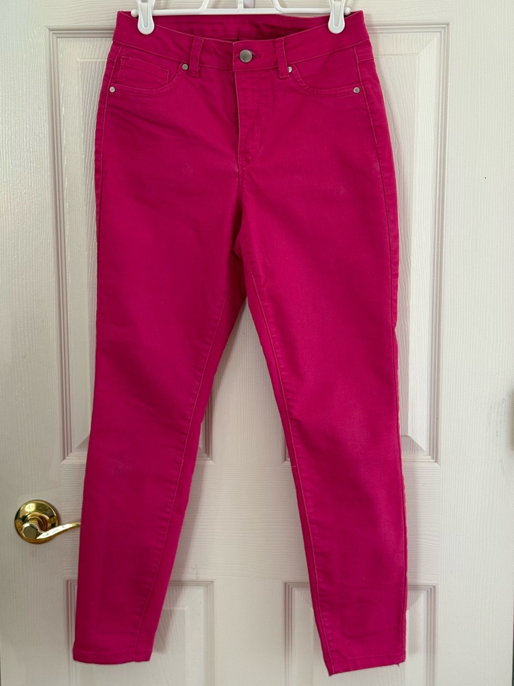 Blue Spice Hot Pink Skinny Jeans